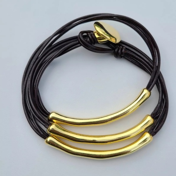 Uno De 50 Bracelet ● Not to Be ● Gold ● Size M - Picture 4 of 11